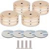 4Pcs Audio Isolation Feet Load 400KG Anti Vibration Pads 40 * 20mm(Gold) view 1