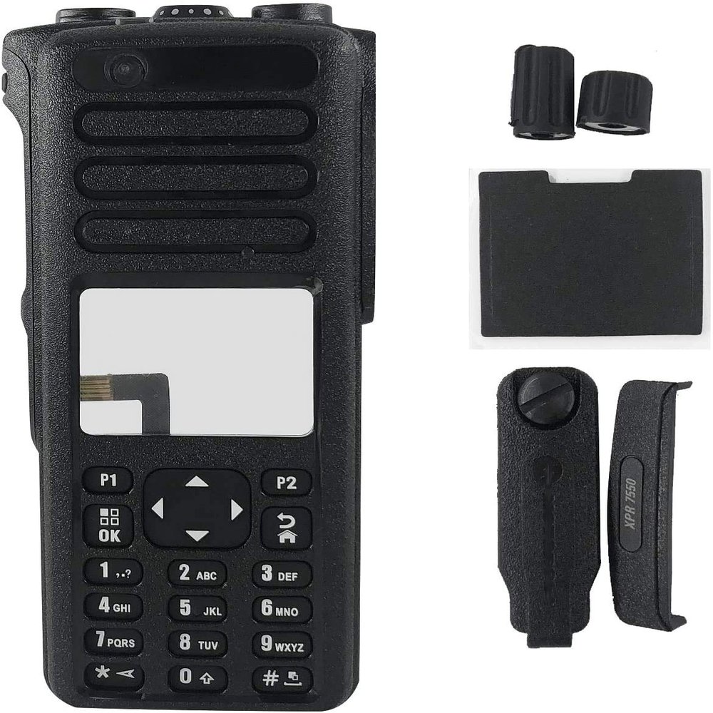 Black Replacement Housing Case with Speaker for XPR7550 XPR7580 XIR P8668 XIR P8660 DP4800 DP4801 DGP8550 DGP5550 Radio