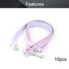 Fielect 21cm Dupont Wire 16Pin Female to Female Breadboard Jumper Wire 2.57mm Pitch Ribbon Cables DIY Wires view 4
