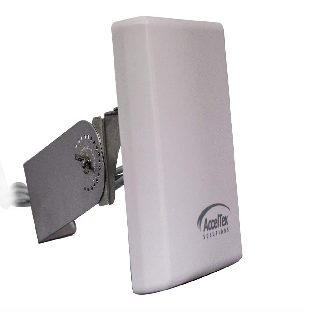 Accel Tex ATS-OP-245-47-6RPTP-36 6 Element Indoor/Outdoor Patch Antenna with RPTNC