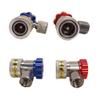 MH GLOBAL Air Condition Quick Coupler Adapter High Low AC Connector R134A All Metal view 1