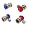 MH GLOBAL Air Condition Quick Coupler Adapter High Low AC Connector R134A All Metal view 3