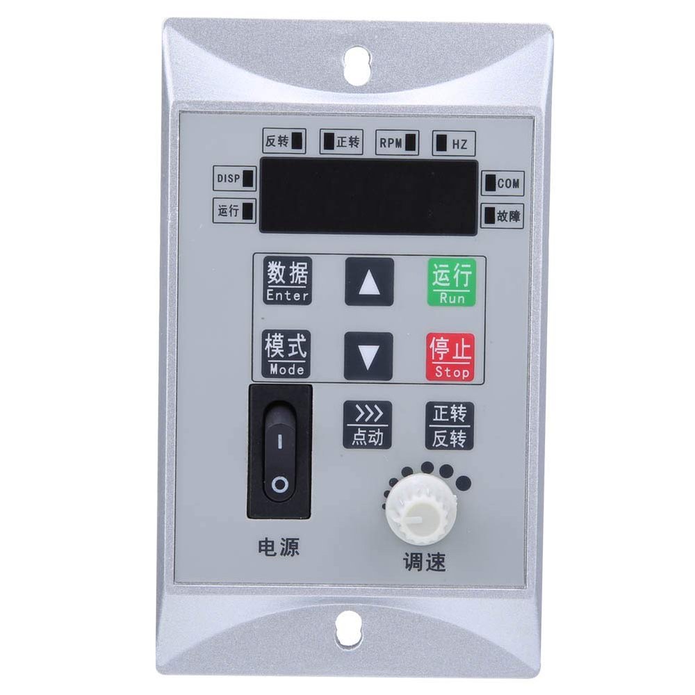 220V 220W VFD Variable Frequency DrivesSingle Phase 220V Input and Output Mini Motor GovernorPWM Control Single Phases Motor Industrial Automation Motor Governor Frequency Converter