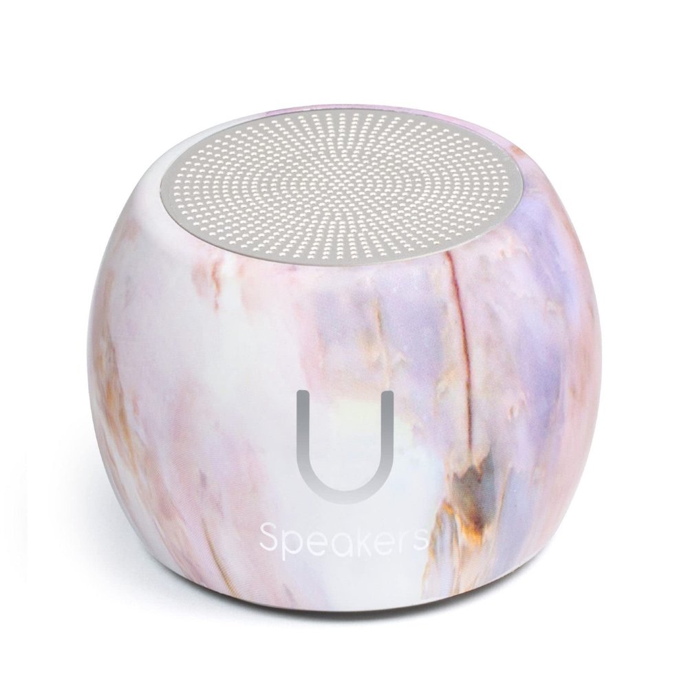 Fashionit U Speakers Boost Mini Bluetooth Speaker with Subwoofer | Small Bluetooth Speaker Wireless | Portable Blue Tooth Bass for Home, Travel, Beach, Outdoor | Water Resistant | Gemstone