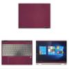 Decalrus - Protective Decal for Lenovo Yoga C740 (15.6" Screen) Laptop Wine Carbon Fiber Skin case Cover wrap CFlenovoYoga15_C740Wine view 1