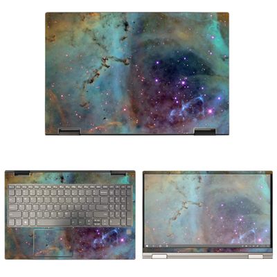 Decalrus - Protective Decal Galaxy Skin Sticker for Lenovo Yoga C740 (15.6" Screen) case Cover wrap LEyoga15_C740-74
