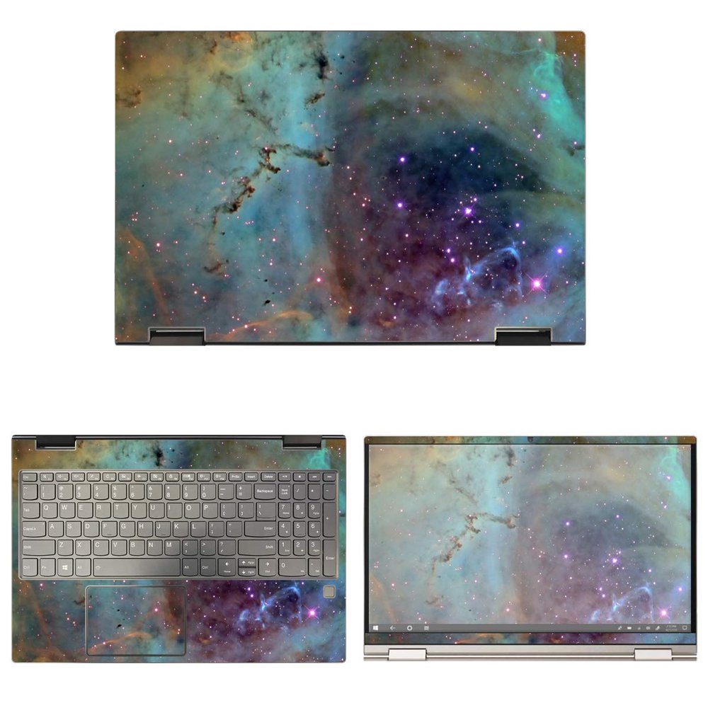 Decalrus - Protective Decal Galaxy Skin Sticker for Lenovo Yoga C740 (15.6" Screen) case Cover wrap LEyoga15_C740-74