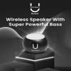 Fashionit U Speakers Boost Mini Bluetooth Speaker with Subwoofer | Small Bluetooth Speaker Wireless | Portable Blue Tooth Bass for Home, Travel, Beach, Outdoor | Water Resistant | Black view 3