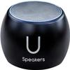 Fashionit U Speakers Boost Mini Bluetooth Speaker with Subwoofer | Small Bluetooth Speaker Wireless | Portable Blue Tooth Bass for Home, Travel, Beach, Outdoor | Water Resistant | Black view 4