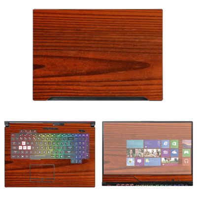 Decalrus - Protective Decal Skin Sticker for Asus ROG Strix Scar II GL704GV (17.3" Screen) case Cover wrap ASrogStrix_Scar2_17-51
