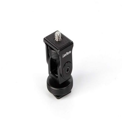 LanParte Monitor Pan/Tilt/Swivel Mounting Bracket with Cold Shoe Adapter