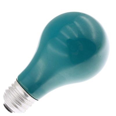 Specialty/Novelty 25A/G, 120 Volt, 25 Watt, A19 Green Incandescent Light Bulb (12 Pack)