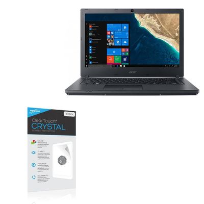 BoxWave Screen Protector Compatible with Acer TravelMate P2 (TMP2410-G2) - ClearTouch Crystal (2-Pack), HD Film Skin - Shields from Scratches