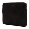 kate spade new york Slim Sleeve for 13" - Reverse Hollyhock Matte/Shiny Black/Gold Zipper/Gold Printed Logo view 2