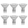 Feit Electric MR16 GU10 LED Bulbs, 50W Equivalent, Dimmable, 3000k Bright White, Spotlight Track Lighting Bulbs, Enhance Mini Split Reflector, BPMR16IFGU500930CA/6, 6 Count (Pack of 1) view 1