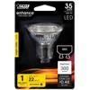 Feit Electric MR16 GU10 LED Bulbs, 50W Equivalent, Dimmable, 3000k Bright White, Spotlight Track Lighting Bulbs, Enhance Mini Split Reflector, BPMR16IFGU500930CA/6, 6 Count (Pack of 1) view 2