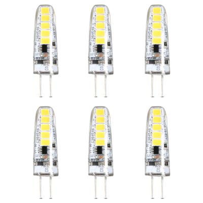 Feit Electric G4 LED Bulb, Dimmable, 20W Equivalent, 12V, 5000K Daylight, 170 Lumens, 10,000 Hours, Halogen Bulb Replacement Capsule, BP20G4/850/LED/6, 6 Pack