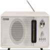 Crosley CR3037A-WS Harmony Modern Bluetooth FM Tabletop Radio, White Sand view 1