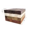 Exotic Wood Pen Blanks 24-Pack Pen Turning Supplies, DIY Pen Crafts: Bloodwood, Mexican Ebony, Jatoba, Hard Maple, 6 of Each Wood Type, 5 x 3/4 x 3/4 inches view 3