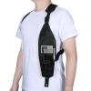 abcGoodefg Universal Radio Shoulder Holster Chest Harness Vest Rig Radio Harness Left Side Shoulder Radio Holder Holster for Police Firefighter Two Way Radio Walkie Talkie Rescue Essentials view 2