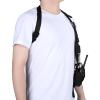 abcGoodefg Universal Radio Shoulder Holster Chest Harness Vest Rig Radio Harness Left Side Shoulder Radio Holder Holster for Police Firefighter Two Way Radio Walkie Talkie Rescue Essentials view 3