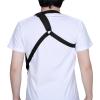 abcGoodefg Universal Radio Shoulder Holster Chest Harness Vest Rig Radio Harness Left Side Shoulder Radio Holder Holster for Police Firefighter Two Way Radio Walkie Talkie Rescue Essentials view 4