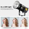 Godox FV150 150W 2.4G Flash LED Light, 1/8000s High Speed Sync, CRI96+, TCLI 96+, 12000LUX, 5600K200K, Built in 8 FX Special Effects Modes, Compatible for Canon, Nikon, Sony, Olympus,Panasonic, Pent view 3