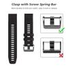 NotoCity Compatible with Fenix 6 Pro Band 22mm Easy Fit for Fenix 5/Fenix 5 Plus/Fenix 6/Fenix 6 Pro/Forerunner 935/Forerunner 945/Approach S60/Quatix 5(Black/Red) view 4