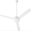 Quorum 20603-8 Expo 60" Ceiling Fan with LED Lights, Studio White view 3