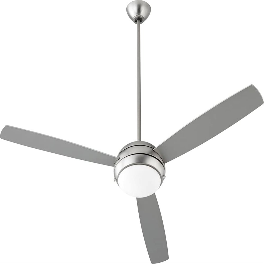 Quorum 20603-65 Expo 60" Ceiling Fan with LED Lights, Satin Nickel
