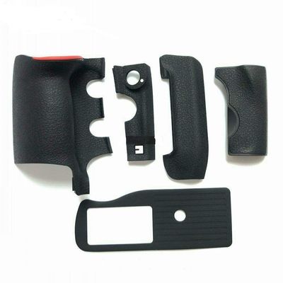 5 Pieces A Set New Rear Grip Body Base Handle Holding Thumb Card FX Side Rubber Cover Repair For Nikon D4S Camera With Tape