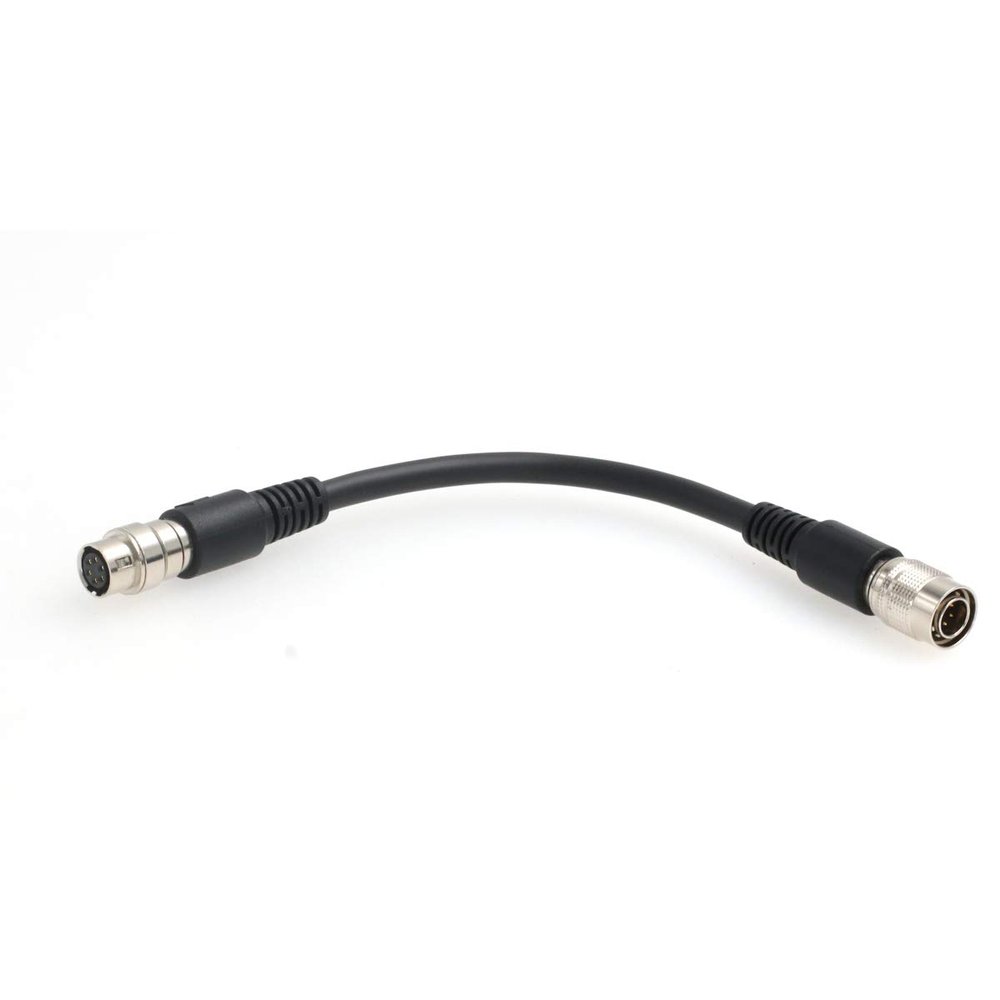 DRRI 6pin Male Hirose to 6pin Female Extension Cable for Industrial CCD Camera (50CM)