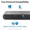 Kensington SD5500T Thunderbolt 3 and USB-C Docking Station, Dual 4K DisplayPort, for Macbooks, Windows and Surface, 60W PD (K38130US) view 3