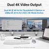 Kensington SD5500T Thunderbolt 3 and USB-C Docking Station, Dual 4K DisplayPort, for Macbooks, Windows and Surface, 60W PD (K38130US) view 4