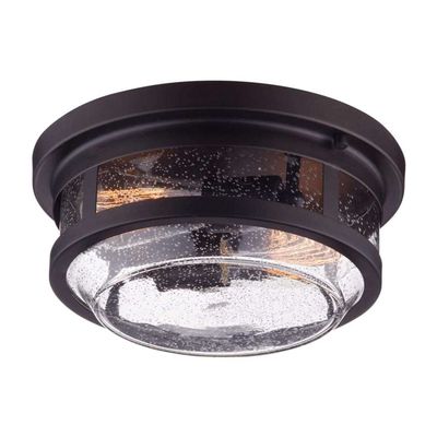 Globe Electric Vintage Switch Natural Bronze Dimmable Outdoor Light Fixture Hardwired - Case of: 1