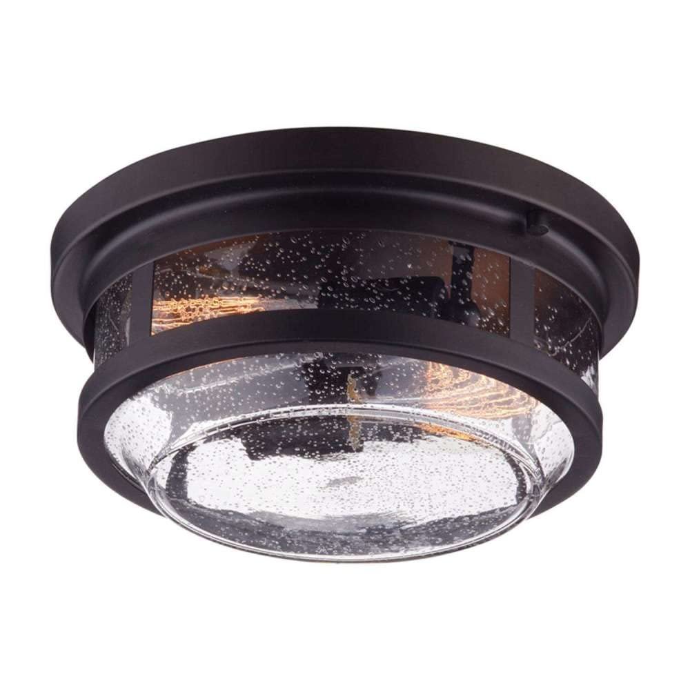 Globe Electric Vintage Switch Natural Bronze Dimmable Outdoor Light Fixture Hardwired - Case of: 1