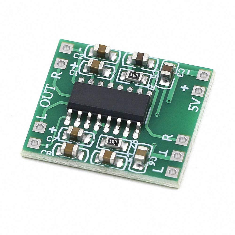 5PCS PAM8403 Super Mini Digital Amplifier Board 2 3W Class D Digital Amplifier Board efficient 2.5 to 5V USB Power Supply
