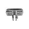 Prolinemax 50 Pc Chrome 3 Way Inside Shelf Connector Clip 3/16" Tempered Glass Shelf view 3