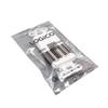 Best 10pcs Decorator Style Keystone Jack 1 Port Modular Wall Insert Cover Plate White view 4