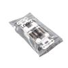 Best 5pcs Decorator Style Keystone Jack 3 Port Modular Wall Insert Cover Plate White view 4