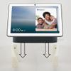 3D Cabin Wall Mount Wall Bracket Compatible with Google Nest Hub Max for 10 Inch Touchscreen White view 1