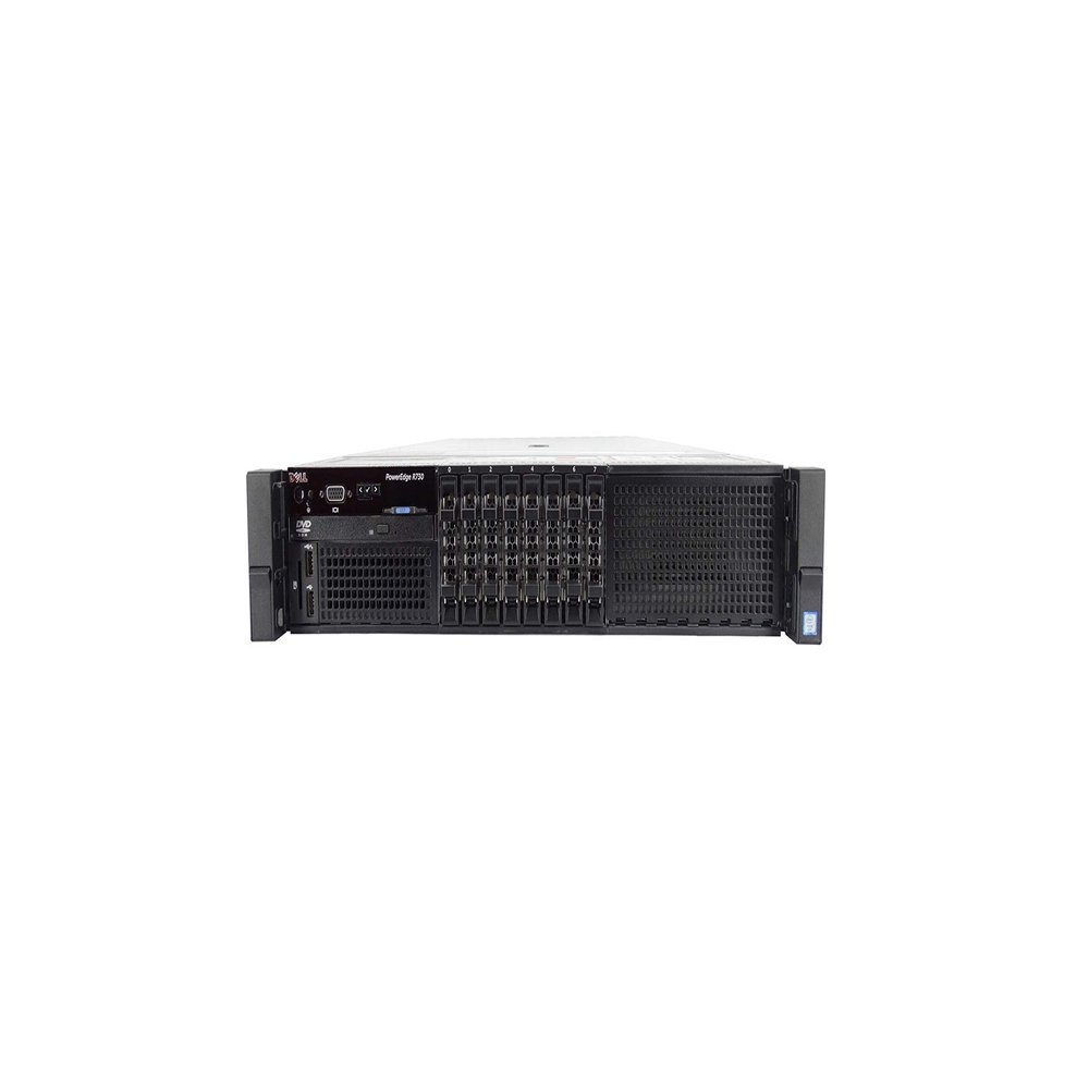 Dell PowerEdge R730 8 Bay SFF 2U Server, 2X E5-2630 V3 2.4GHz 8 Core, 16GB DDR4, 8X Trays Included, 2X 750W PSUs (Renewed)