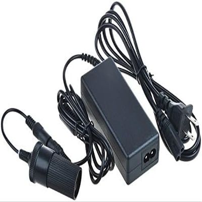 12V 5A AC/DC Adapter Converter Replacement for Igloo ICELESS Recreational Vehicle Refrigerator 18 22 26 28 28 6411 6402 40 2707 Quart 25 Liter 40 Chill Travel Cooler Fusion ICY Tunes Roller