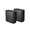 ASUS ZenWiFi AX Whole-Home Tri-Band Mesh WiFi 6 System (XT8) - 2 Pack, Coverage up to 5,500 sq.ft or 6+Rooms, 6.6Gbps, WiFi, 3 SSIDs, Life-time Network Security and Parental Controls, 2.5G Port view 1