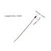 Fielect 5pcs N.C. Recessed Wired Security Window Door Contact Sensor Alarm Magnetic Reed Switch Brown RC-33 view 2