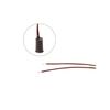 Fielect 5pcs N.C. Recessed Wired Security Window Door Contact Sensor Alarm Magnetic Reed Switch Brown RC-33 view 3