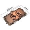 Personalized Address House Plaque Sign, Custom Cast Metal Street Name Letter Sign Door Room Wall Mounted Acrylic Plate for Home Office Hotel Garden Yard Or Mailbox (1-4 Characters) - 6x3.5 inch view 2