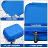 Carrying & Protective Case for Digital Camera, AbergBest 21 Mega Pixels 2.7" LCD Rechargeable HD/Kodak Pixpro/Canon PowerShot ELPH 180/190 / Sony DSCW800 / DSCW830 Cameras for Travel - Blue view 3