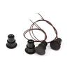 Fielect 2Pcs N.C. Recessed Wired Security Window Door Contact Sensor Alarm Magnetic Reed Switch Brown RC-35 view 1