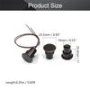 Fielect 2Pcs N.C. Recessed Wired Security Window Door Contact Sensor Alarm Magnetic Reed Switch Brown RC-35 view 2